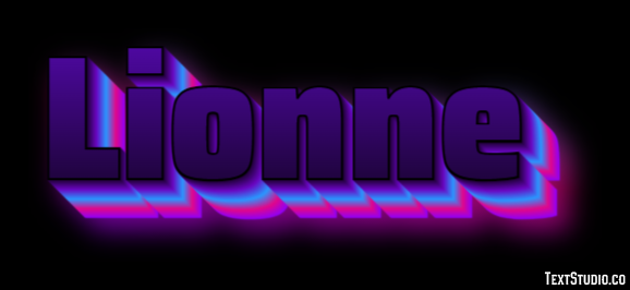 Lionne Efecto de texto