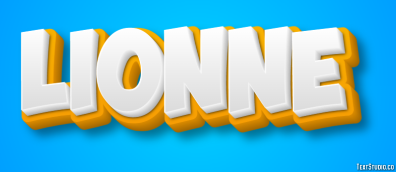 Lionne Efecto de texto