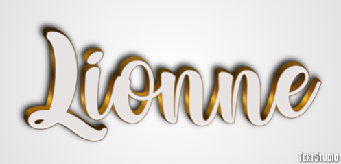 Lionne Efecto de texto