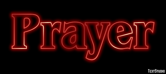 Prayer Text Effect