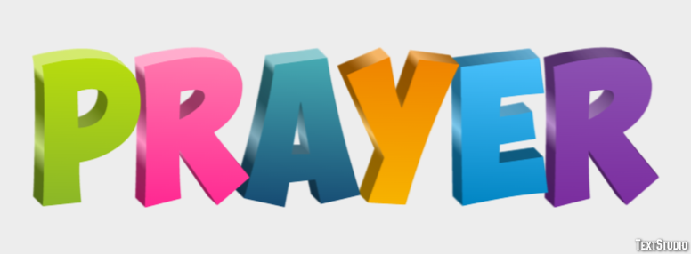 Prayer Text Effect