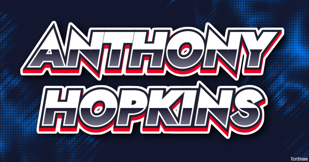 Anthony Hopkins Effetto testo