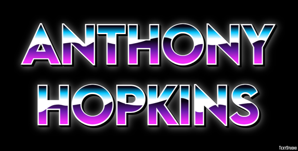 Anthony Hopkins Effetto testo