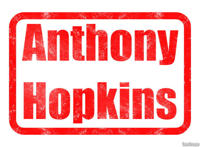 Anthony Hopkins Effetto testo