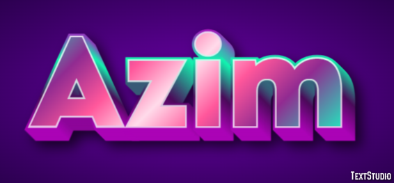 Azim Text Effect