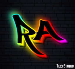 Rã Efeito do texto