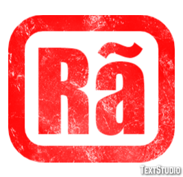 Rã Efeito de texto