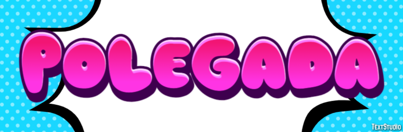 Polegada Efeito de texto