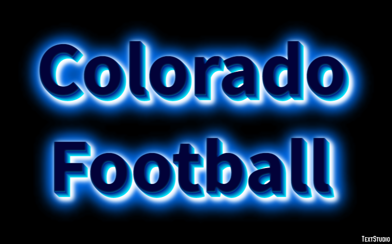 Colorado Football Efekt tekstowy