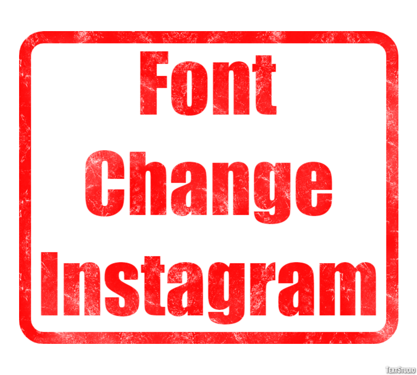 Font Change Instagram テキスト効果