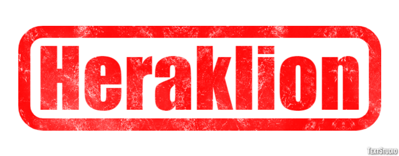 Heraklion Efekt tekstowy