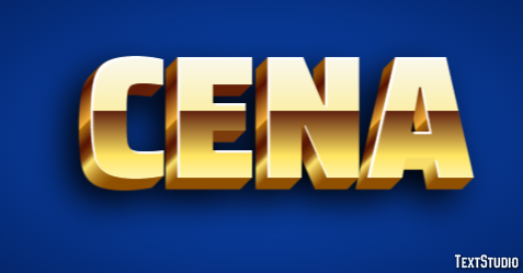 Cena Effet de Texte