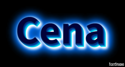 Cena Text effect