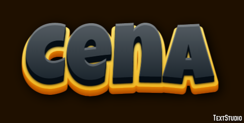 Cena Text effect