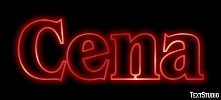 Cena Effet de Texte