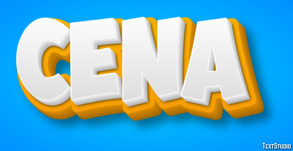 Cena Effet de Texte