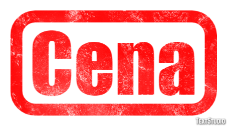 Cena Text effect