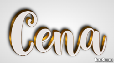 Cena Effet de Texte