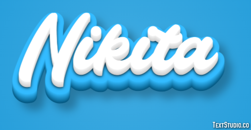 Nikita Tekst Effect