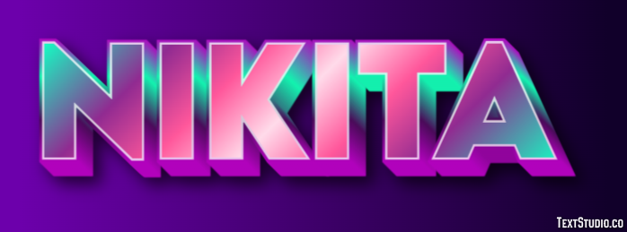 Nikita Tekst Effect