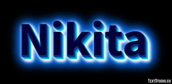 Nikita Tekst Effect