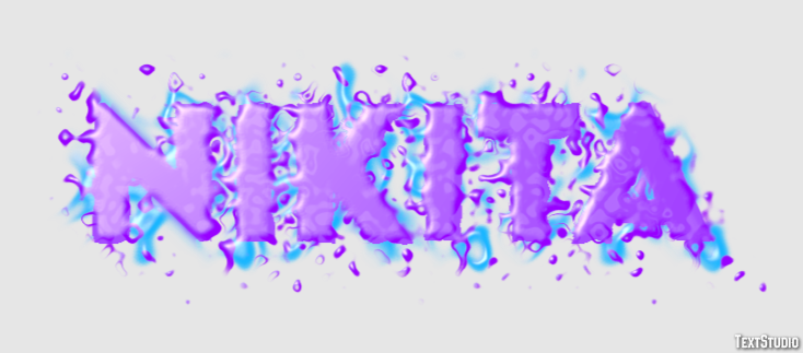 Nikita Tekst effect
