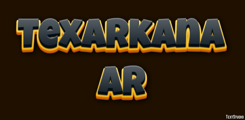 Texarkana AR Efekt tekstowy