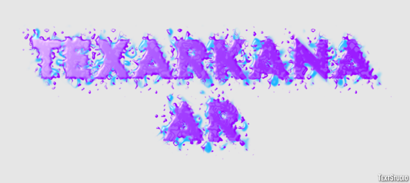 Texarkana AR Efecto de Texto