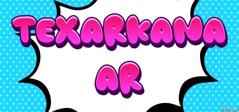 Texarkana AR Effetto testo