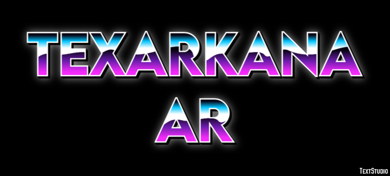 Texarkana AR Effetto testo