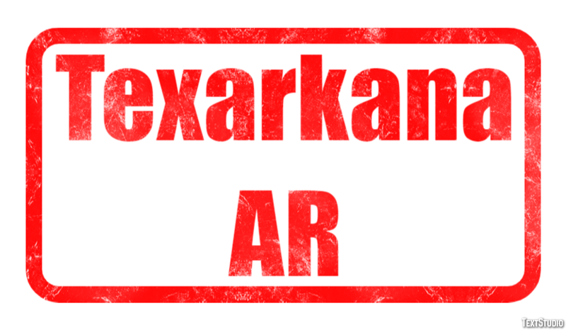 Texarkana AR Efekt tekstowy