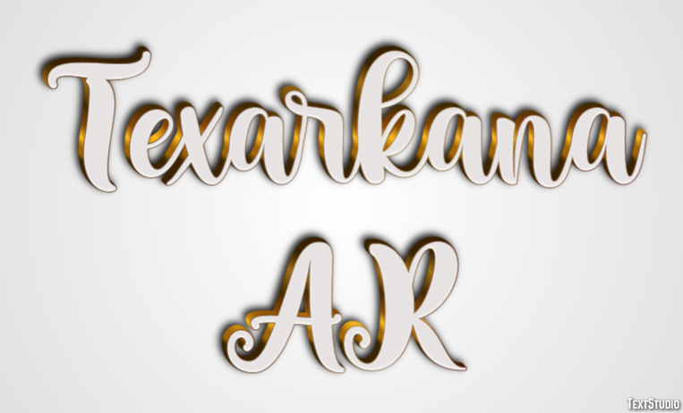 Texarkana AR Efekt tekstowy