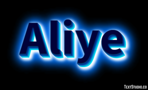 Aliye Efekt tekstowy