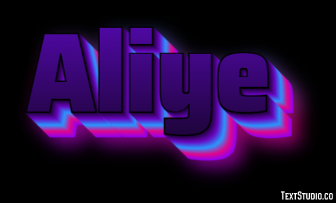 Aliye Efekt tekstowy