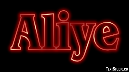 Aliye Efekt tekstowy