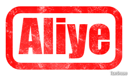 Aliye Efekt tekstowy