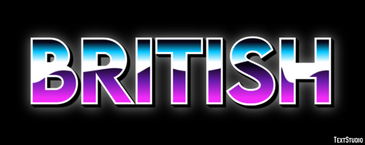 British Effet de Texte