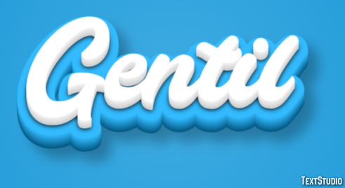 Gentil Effet de Texte