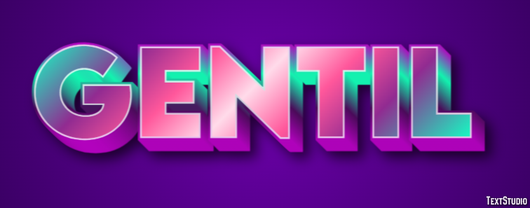 Gentil Effet de Texte