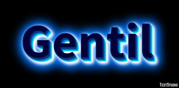 Gentil Effet de Texte