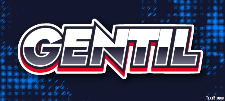 Gentil Effet de texte