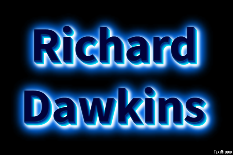 Richard Dawkins Efecto de Texto