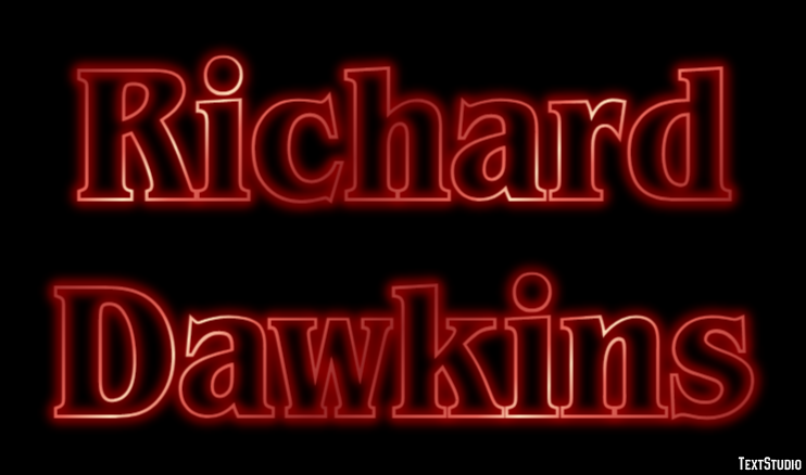 Richard Dawkins Text Effect