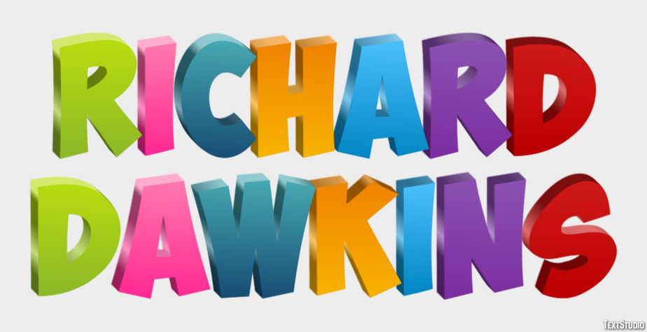 Richard Dawkins Text Effect