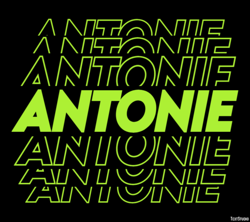 Antonie Text Effect