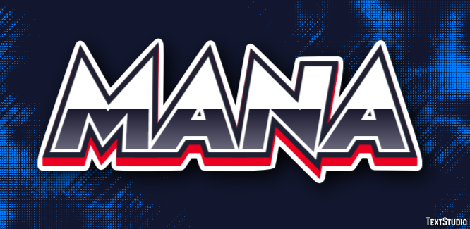 Mana Text Effect