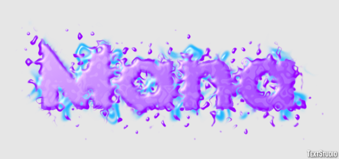 Mana Text Effect