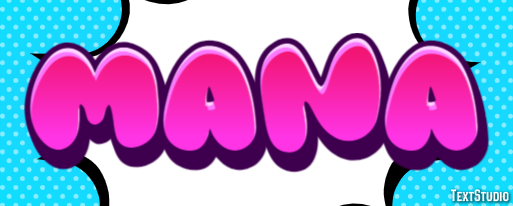 Mana Text Effect