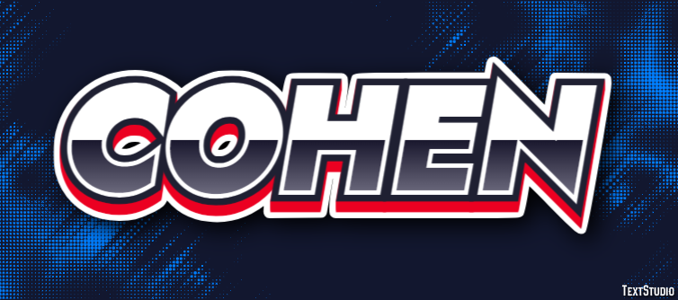 Cohen Text Effect