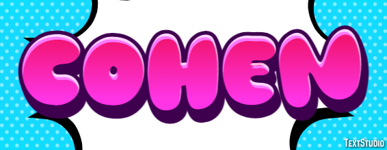 Cohen Text effect